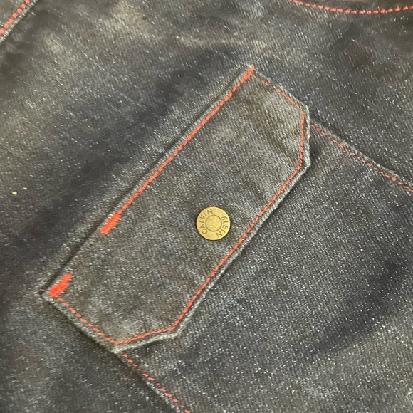 Calvin Klein Denim Shirt Jacket Sz 36/M - Picture 10 of 10